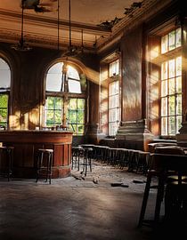Lost Places koffiebar met twee verdiepingen