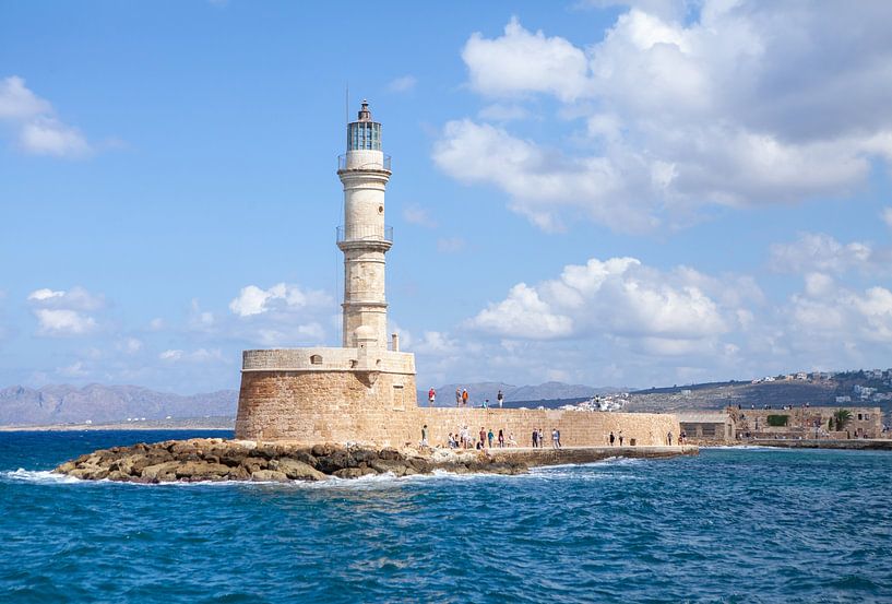 Leuchtturm in Chania (Kreta) von t.ART