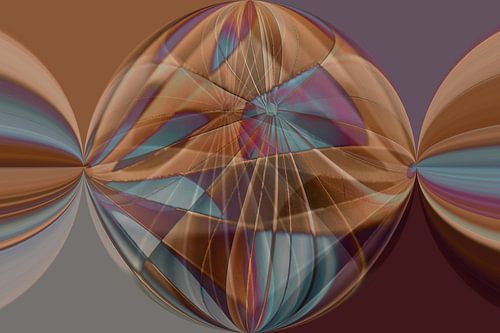 Abstracte fotografie | Moderne vormen en lijnen | Oneindige verbinding