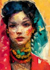 Woman 5 oil painting art #woman by JBJart Justyna Jaszke