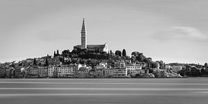 Rovinj in Schwarz und Weiß, Kroatien