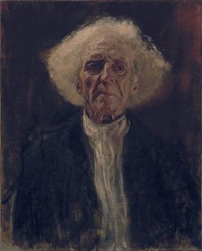Gustav Klimt - Blinde man (1896) van Peter Balan