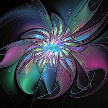 Farbenfrohe Abstraktion