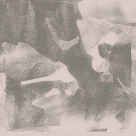 Minimalistischer Abstrakt in neutralen Farben von Abstrakte minimalistische Kunst