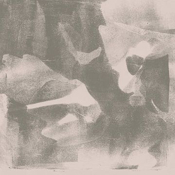 Minimalist abstract in neutral colors by Abstract Minimalist Art