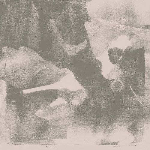 Minimalistisch abstract in neutrale kleuren