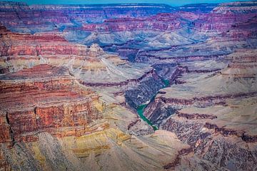 De veelkleurigheid van de Grand Canyon van Rietje Bulthuis
