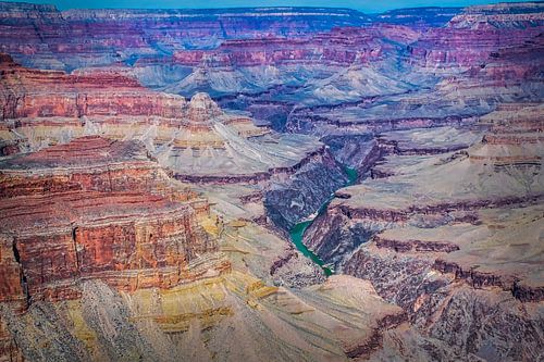 Les nombreuses couleurs du Grand Canyon