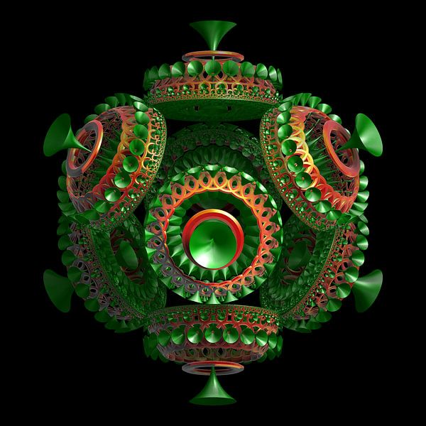 Fractal van Rosa Fotoart