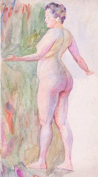 Ivan Žabota, Staand vrouwelijk naakt, ca 1920