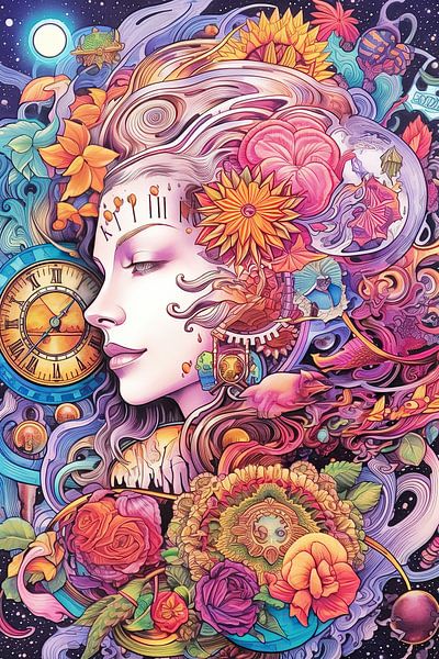 Painting The Symphony of Enlightenment by ARTEO Paintings