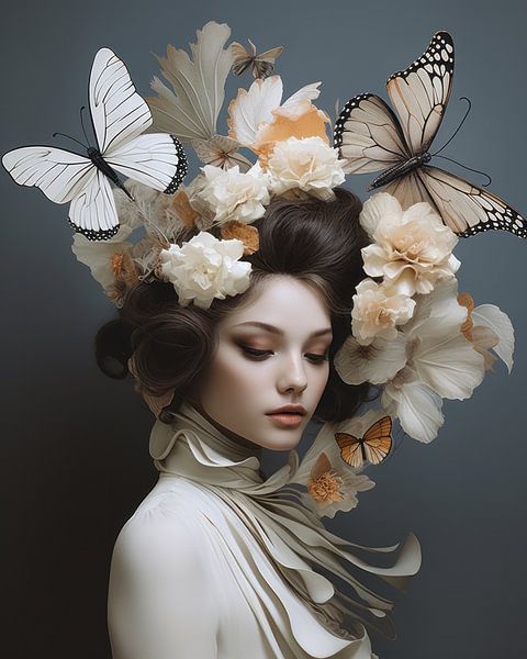 Fluttering through life by Carla Van Iersel