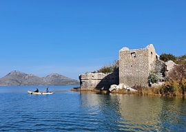 En route avec le kayak sur zam art