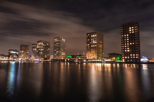 Antwerpen Kattendijkdok Nacht