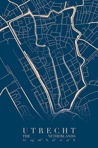 Stadskaart Utrecht