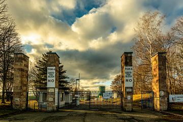 Het oude stadion in Chemnitz van Johnny Flash