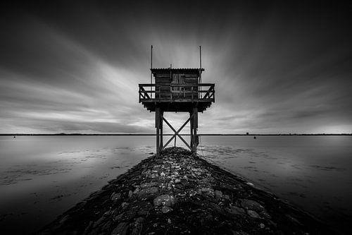 Long exposure Uitkijkpost Grevelingen