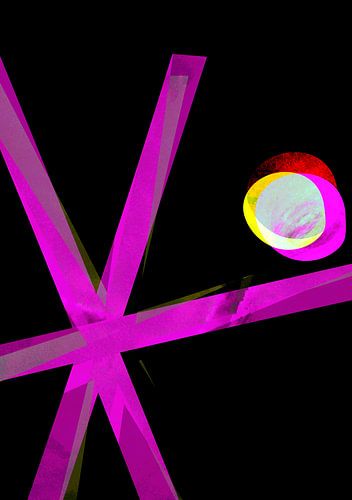 Sterrenkind - Schorpioen Sterrenbeeld Abstract