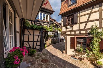 Historic Old Town in Gengenbach in the Black Forest by Werner Dieterich
