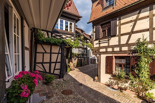 Historische oude stad in Gengenbach in het Zwarte Woud