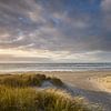 Une plage de la mer du Nord près de Bergen aan Zee pittoresquement belle sur Martin Jansen