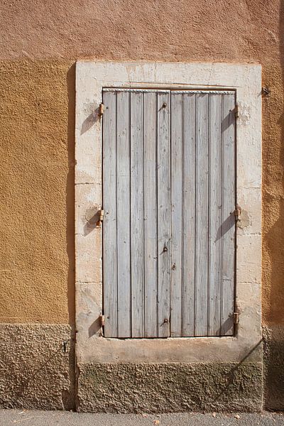 Behind closed shutters by Hermen Buurman