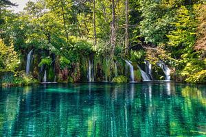 Plitvice Meren Kroatië van Kevin Baarda