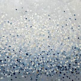 Tanz in Weiß und Blau