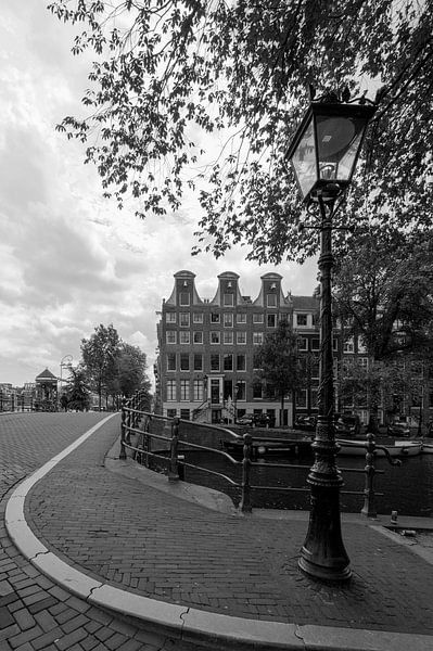 Bell gables on the Herengracht Amsterdam by Peter Bartelings