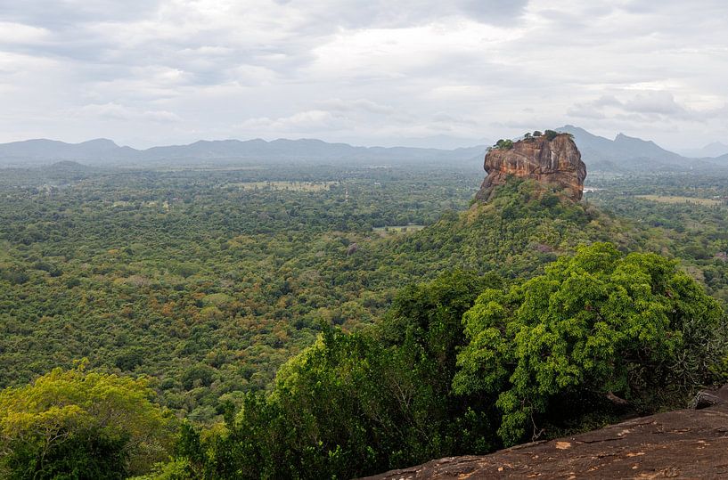 Sigiriya (Löwenfelsen) - die ikonische Felsenfestung mit Fresken und atemberaubender Aussicht. von Patrick Fotografeert
