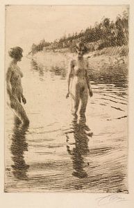Anders Zorn - Untiefe (1913)