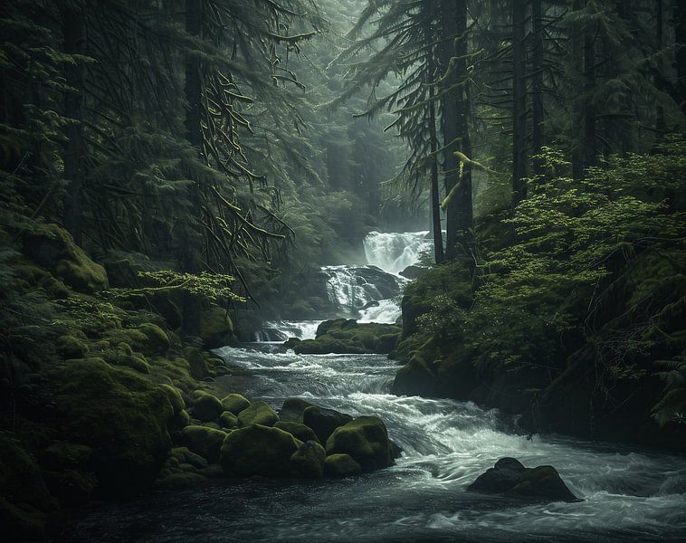 Pfad der Stille von fernlichtsicht