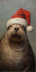 Kerst Zeehond van Whale & Sons