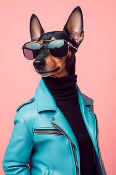 Dwergpinscher van Poster Art Shop
