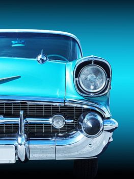 Voiture ancienne américaine Bel Air 1957