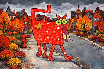 Autumn walk by Linda de Klein