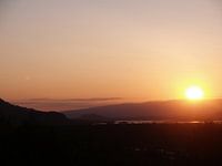 Sunset Knik River - Alaska