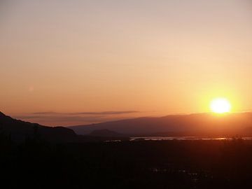 Sunset Knik River - Alaska