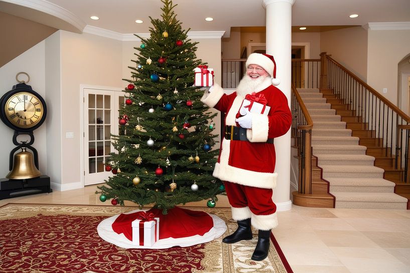 père Noël par hisam colours