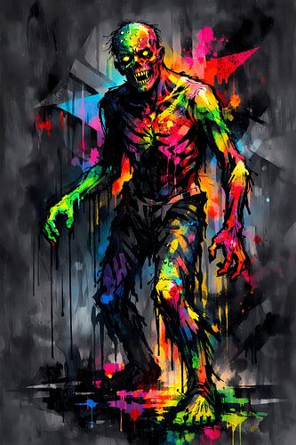 Neon Undead Rise – Chromatic Horror Energy