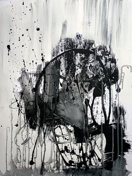 grey abstract von Christin Lamade