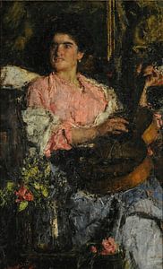 Antonio Mancini - Fröhliches Lied (19. Jahrhundert)