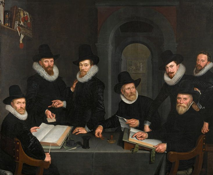 De Regenten van de Gasthuizen, Cornelis van der Voort van Meesterlijcke Meesters