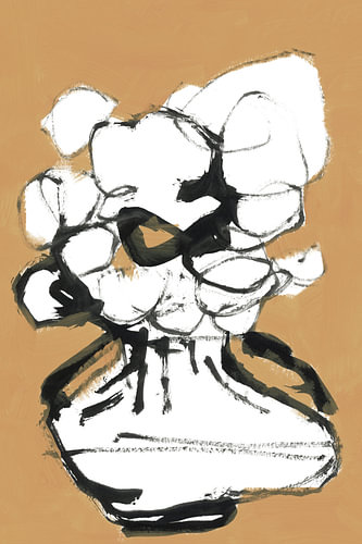 Abstract Flower Vase
