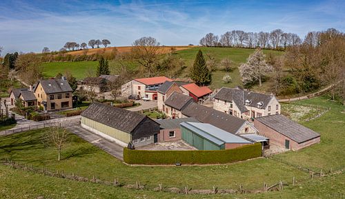 Photo par drone de l'Oude Molen à Simpelveld