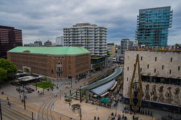 Rotterdam city center from above by Daphne Plaizier