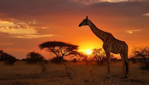 Sunset in Africa