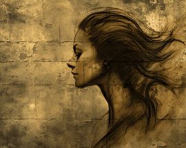 Urbane Kunst im Banksy-Stil von Blickfänger Gemälde