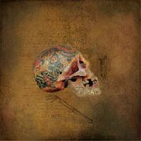 Tibetan monk skull