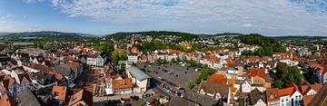 De stad Bad Hersfeld in Hessen van Roland Brack